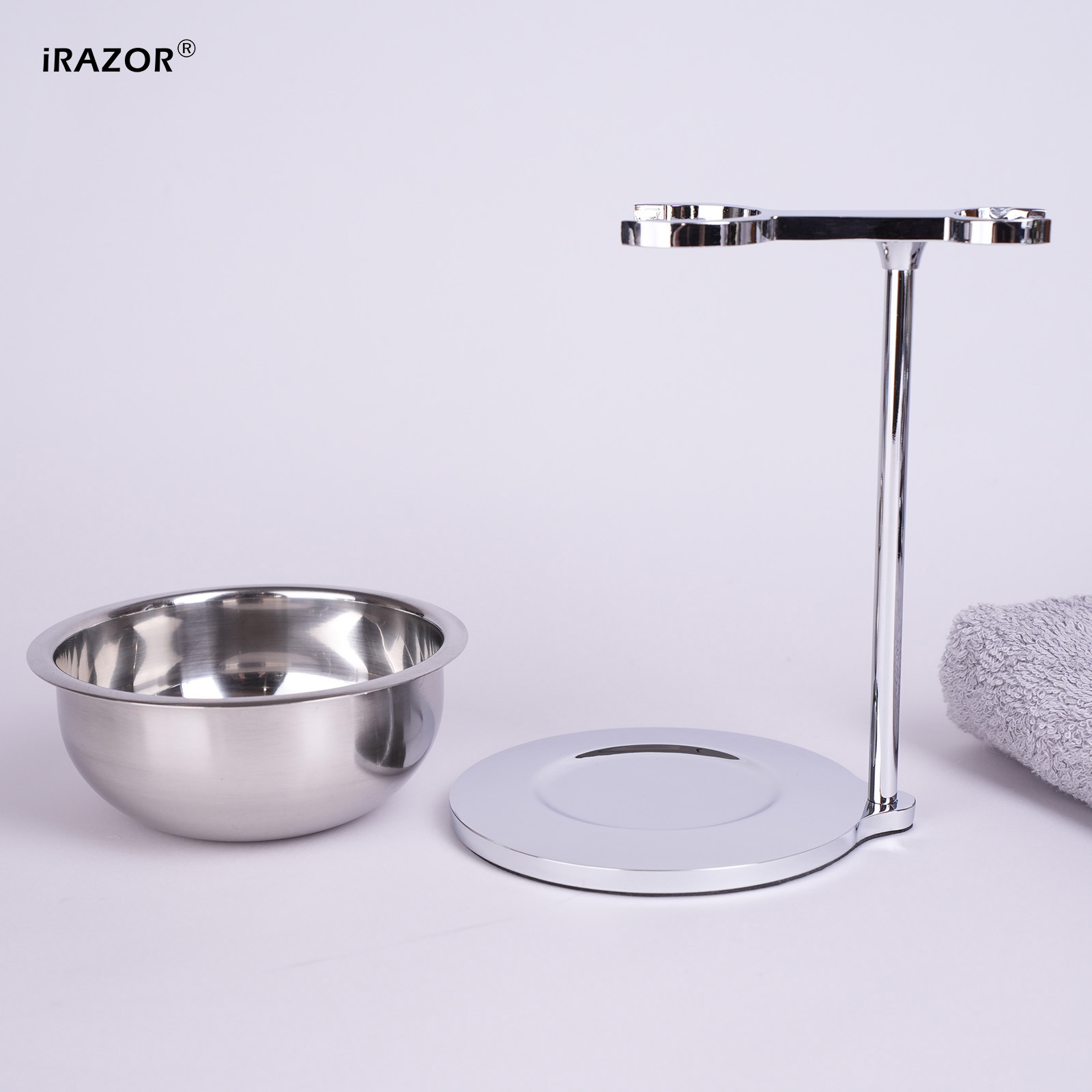 Men'S Grooming Shaver - iRAZOR 남성용 면도기 및 브러시 스탠드