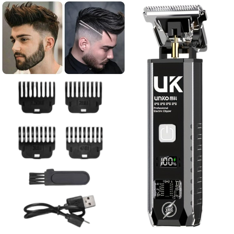 Men'S Grooming Shaver - 남성용 T9 헤어 클리퍼 무선 수염