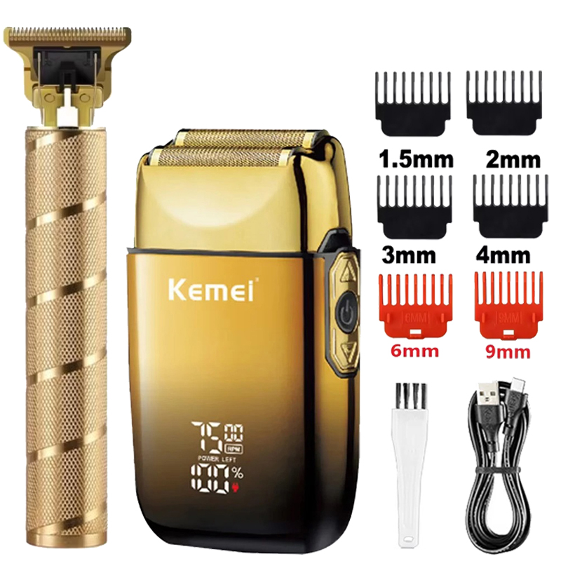 Men'S Grooming Shaver - 케메이 KM-TX10 T9 헤어 트리머 전기