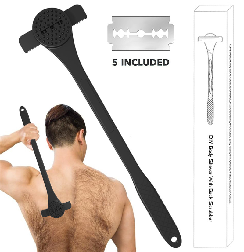 유연한 긴 손잡이 등 면도기, 마사지기 및 스크러버 기 - Men'S Grooming Shaver 리뷰 및 가격