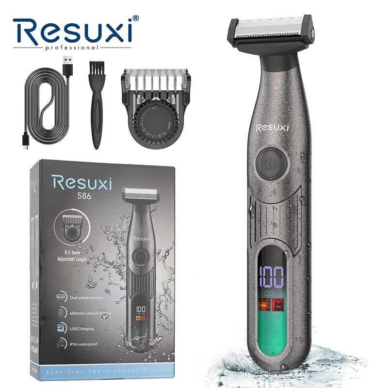 레스욱시 586 프리미엄 남성용 그루밍 쉐이버 전기 면 - Men'S Grooming Shaver 리뷰 및 가격