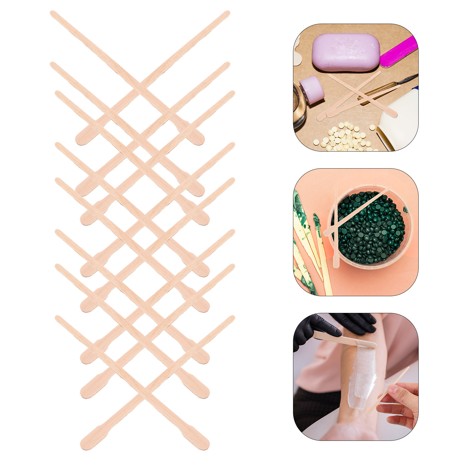 1000개입 왁싱용 나무 스틱, 부드러운 일회용 왁스  - Hair Wax Stick 리뷰 및 가격