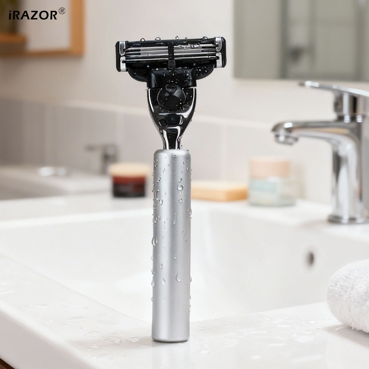 iRAZOR 클래식 남성용 면도기 알루미늄 핸들 3중  - Men'S Grooming Shaver 리뷰 및 가격