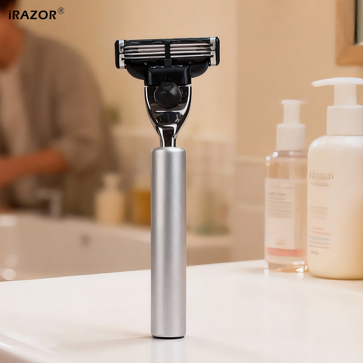 iRAZOR 클래식 남성용 면도기 알루미늄 핸들 3중  - Men'S Grooming Shaver 리뷰 및 가격