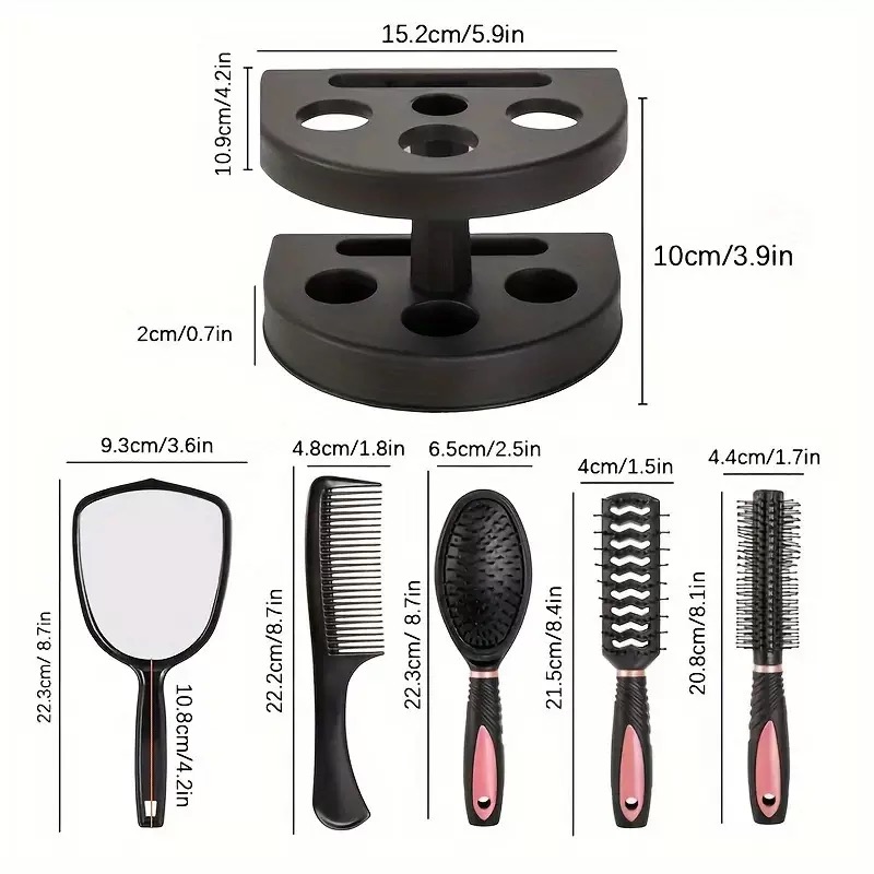 5-in-1 거울 & 빗 세트(받침대 포함) - 남녀  - Men'S Grooming Mirror 리뷰 및 가격