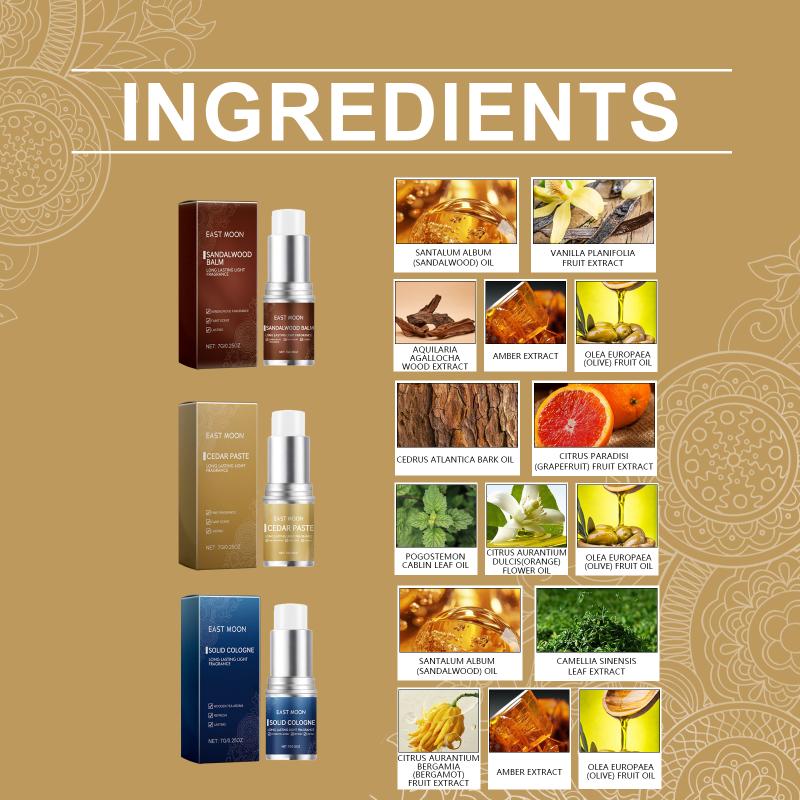 남성용 고체 향수 샌달우드 향 오래 지속되는 휴대용 바 - Men'S Grooming Deodorant 리뷰 및 가격