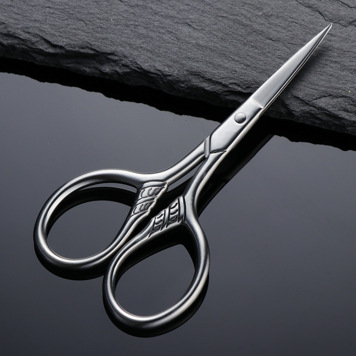 남성용 스테인리스 스틸 수염 다듬기 가위, 콧수염 정리 - Men'S Grooming Mirror 리뷰 및 가격