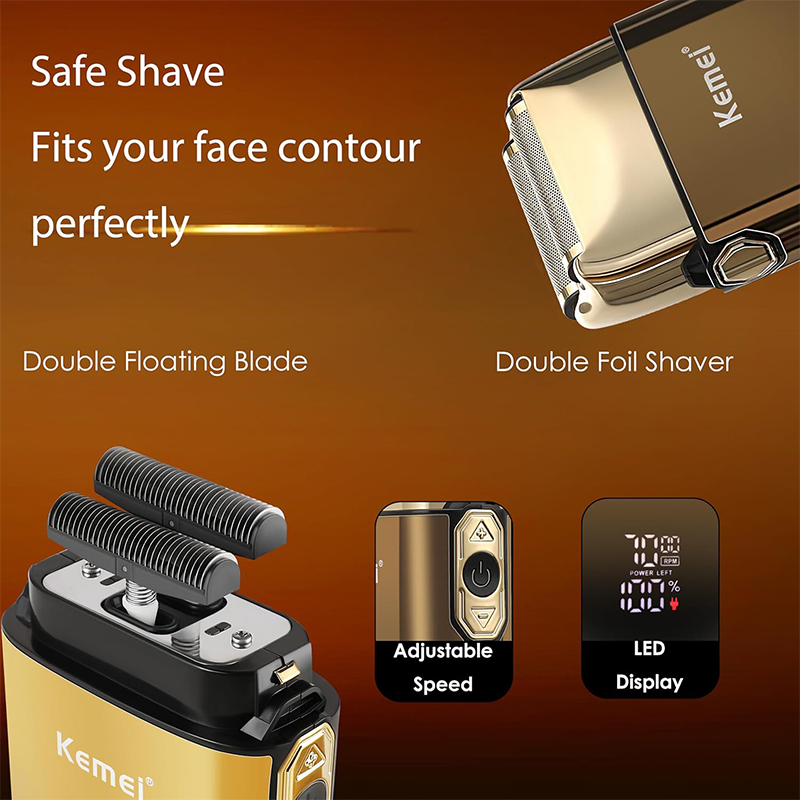 케메이 KM-TX10 T9 헤어 트리머 전기 면도기 포 - Men'S Grooming Shaver 리뷰 및 가격